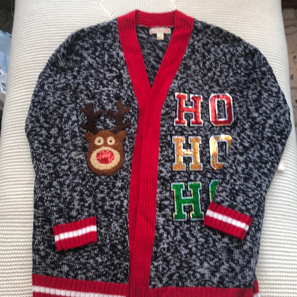 Christmas cardigan sweater